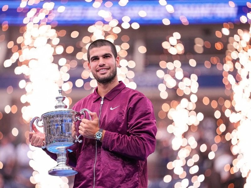 Carlos Alcaraz and Alexander Zverev lead men’s singles main draw of the US Open 2026 on Thursday. Photo credit: US Open