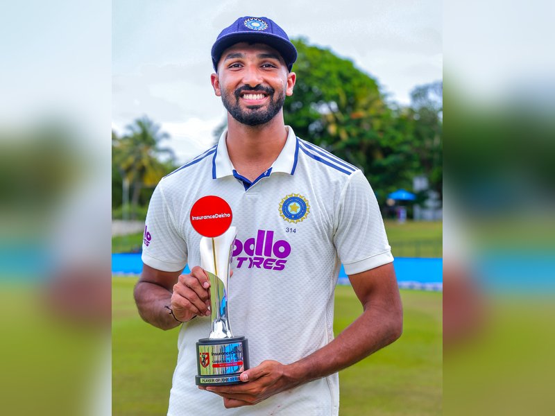 Would have been better if we got the win in Colombo, says Devdutt Padikkal in the second Test at the SSC Ground in Colombo on Thursday. Photo credit: IANS 