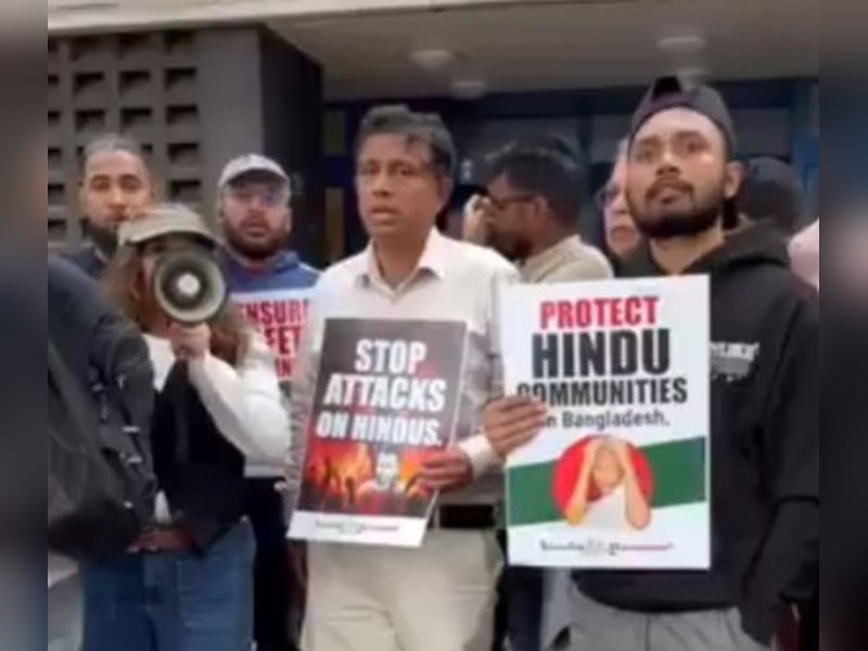 Hindu diaspora protests across US, UK over killings, persecution of minorities in Bangladesh