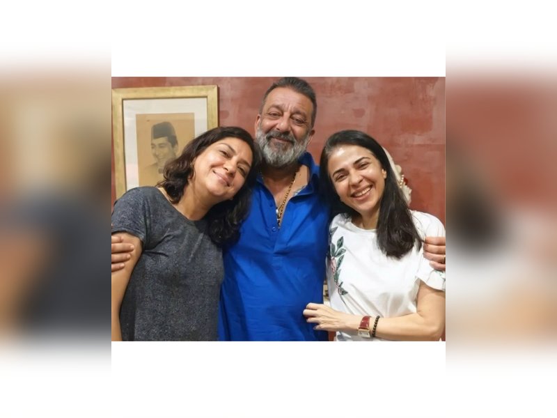 Sanjay Dutt says, 'Grateful for the bond we share' as he wishes Rakhi to sisters Priya & Anju 