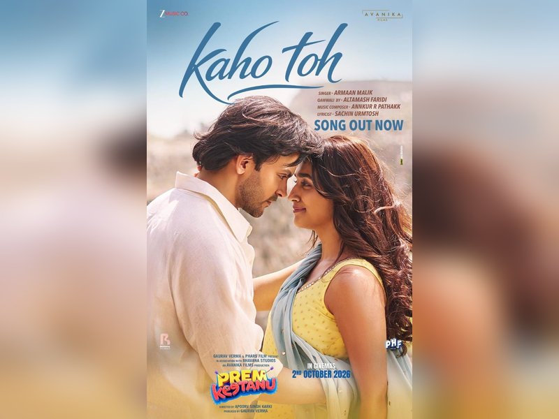 Armaan Malik returns to his 'OG romantic roots' with 'Kaho Toh' from Prem Keetanu 