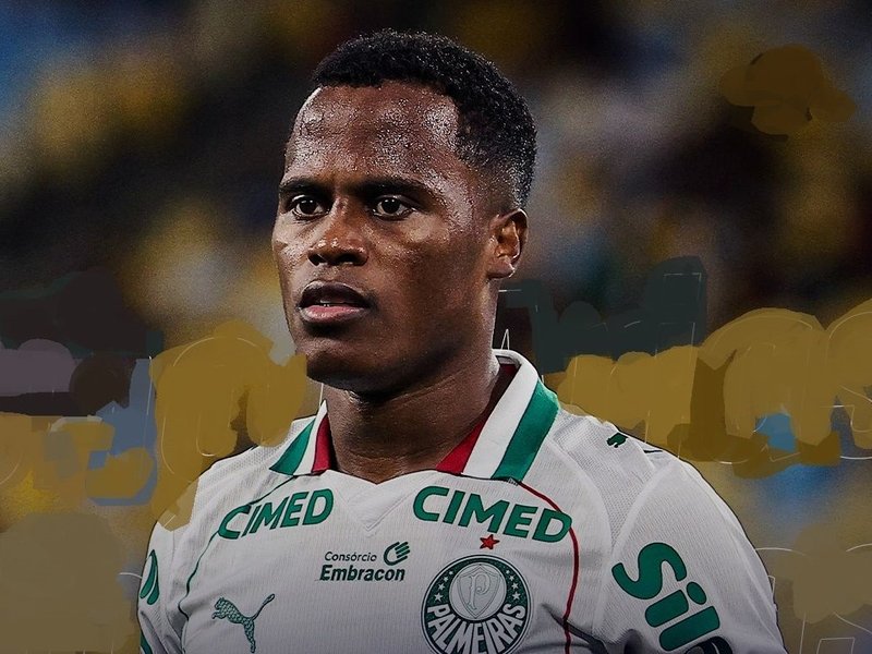 Palmeiras midfielder Arias sidelined with injury. Photo credit: Palmeiras/X