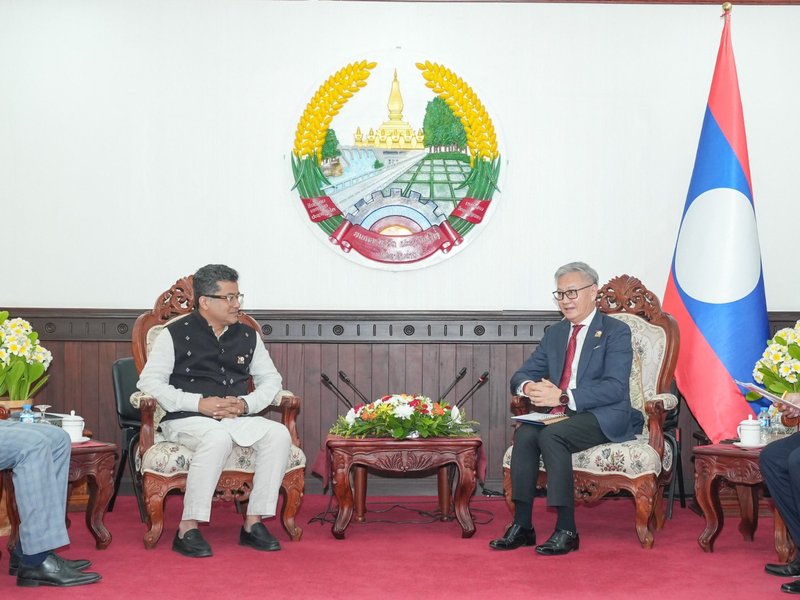 MoS Margherita calls on Laos Deputy PM, reaffirms India's commitment to strengthen partnership 