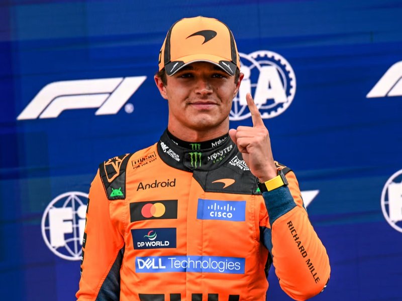 Lando Norris signs contract extension with McLaren until at least 2030
