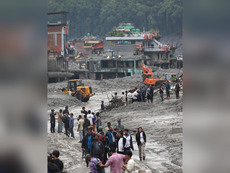 13 days after deadly flash floods, Nepal observes national mourning in memory of victims 