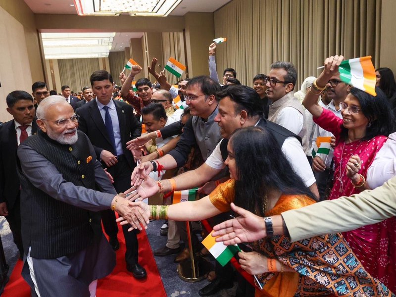 Diaspora is living bridge between India and Uzbekistan: PM Modi