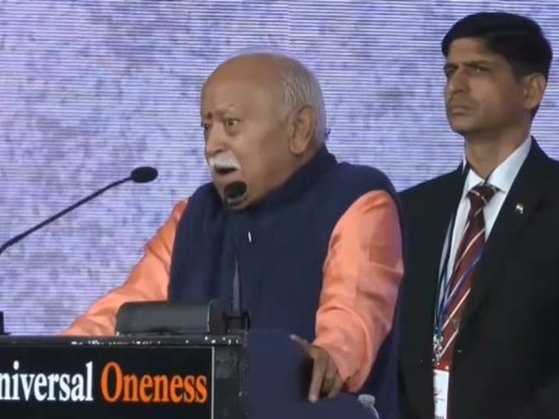 Material wealth cannot satisfy: Mohan Bhagwat
