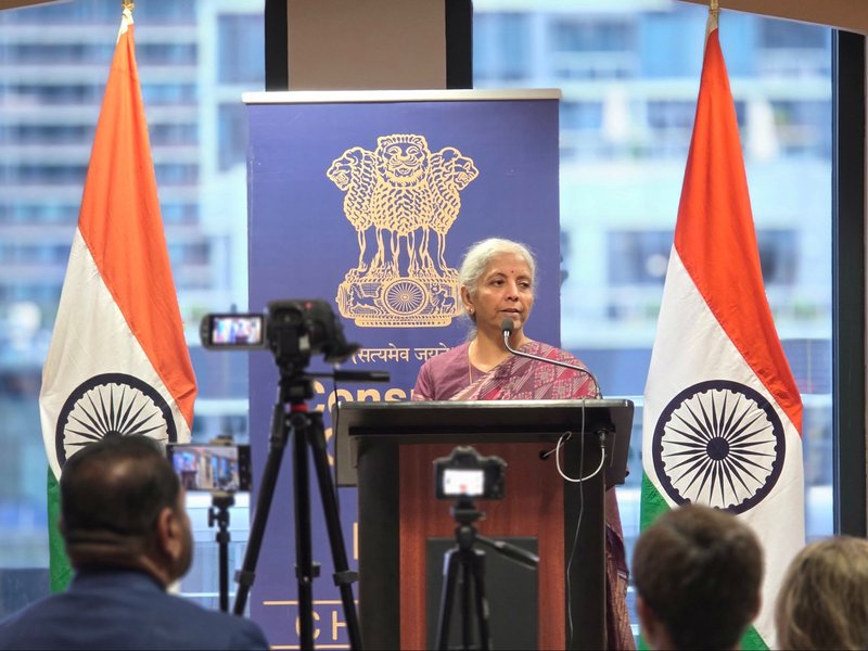 FM Sitharaman addresses vibrant Indian diaspora in US, meets top CEOs