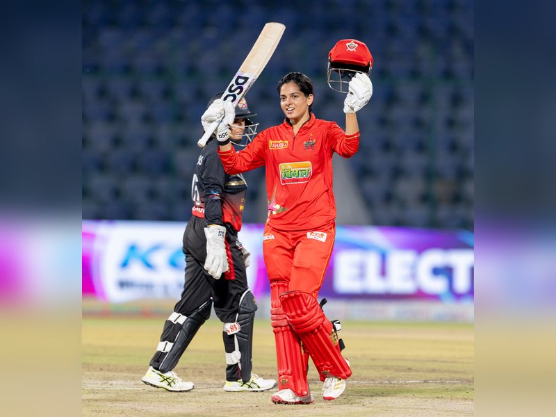 Priya Punia’s record-breaking ton powers South Delhi Superstarz to 71-run win against East Delhi Riders (Photo: DPL)