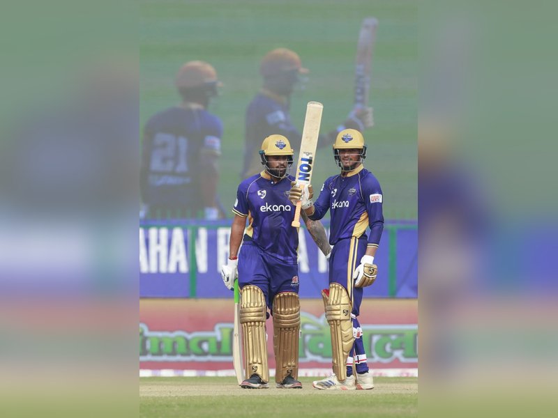 UPT20 League: 'He has made a massive impact', says Bhuvneshwar Kumar for Ajeet Verma as Lucknow Falcons seal playoff berth (Credit: UPT20 League)