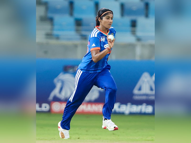 Women's Asia Cup Final: BCCI Secy Saikia, VP Shukla present Nandni with fielding medal