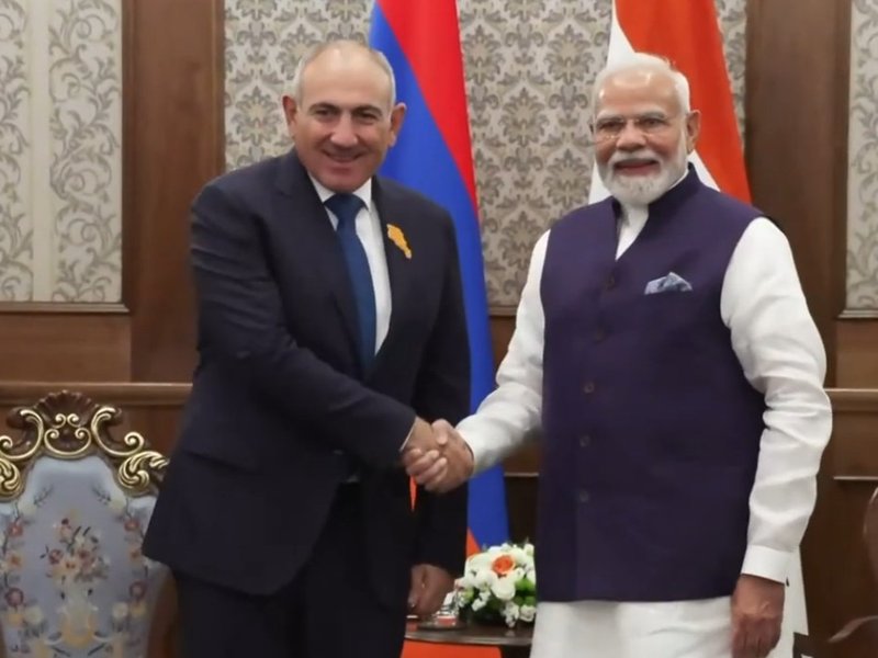 PM Modi meets Armenian counterpart Pashinyan in Bishkek; discusses bilateral ties, West Asia crisis