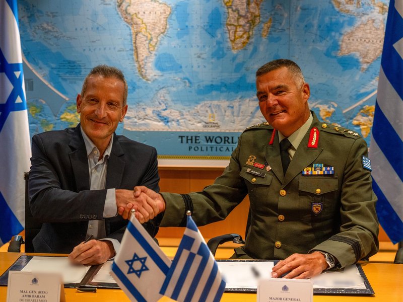 Israel and Greece sign giant 'Achilles Shield' defence deal to tackle 'common regional challenges'