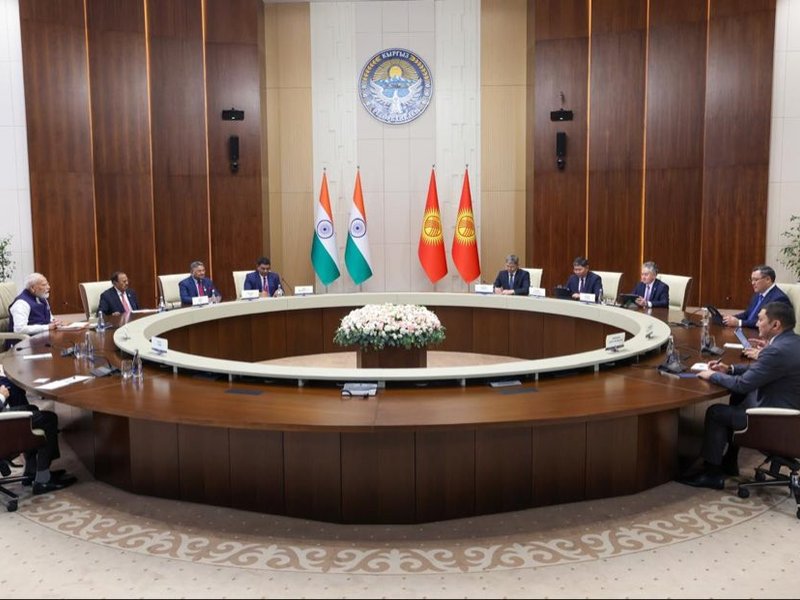 PM Modi, Kyrgyzstan President Zhaparov reaffirm commitment to strengthen Strategic Partnership 