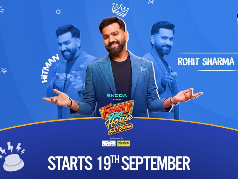 Rohit Sharma's show titled ‘Family Full House', To premiere on September 19