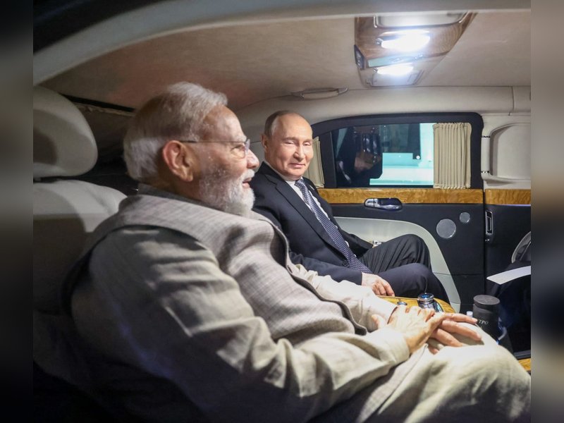 Bonhomie in Bishkek: PM Modi and Putin travel in same car once again
