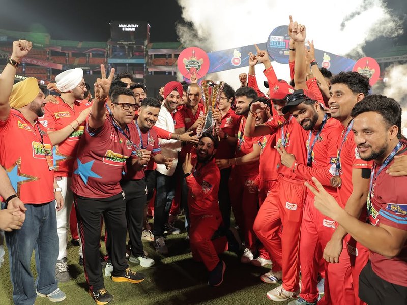 DPL: South Delhi Superstarz co-owner Shikhar Dhawan congratulates team on title triumph