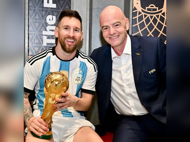 FIFA Prez Infantino hails Messi’s ‘extraordinary career’ after Argentina great’s retirement