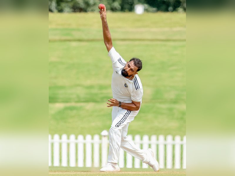 Ranji Trophy: Shami takes four-wicket haul; Smaran smashes century on captaincy debut on opening day
