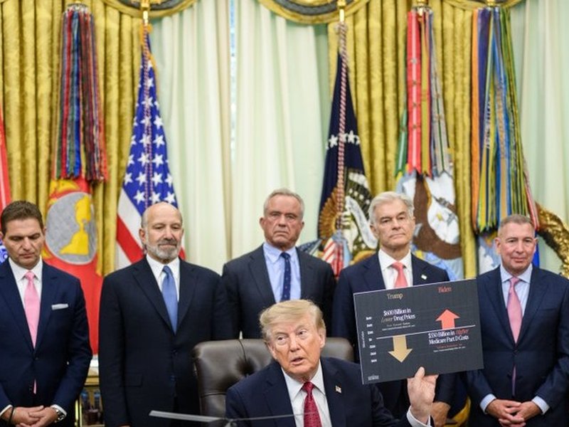Drugmakers pledge billions for US plants