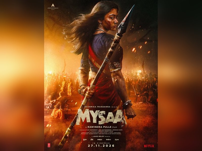 Rashmika Mandanna's 'Mysaa' to hit screens on November 27 this year! (Photo: Unformula Films/Instagram)