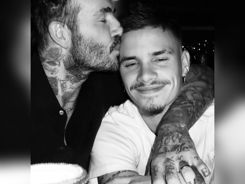 David Beckham says 'I'm so proud of you' as son Romeo turns a year older