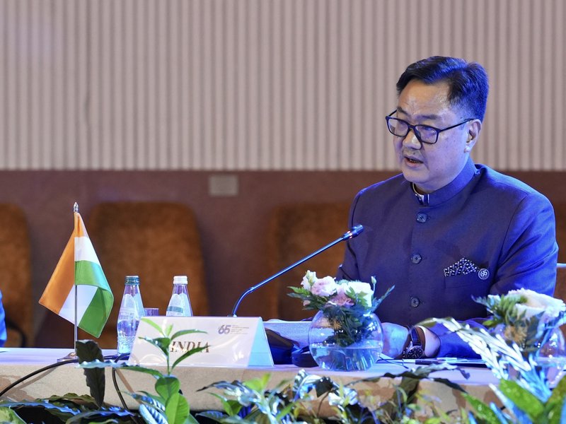Kiren Rijiju calls on Serbian President, delivers India's statement at NAM conference