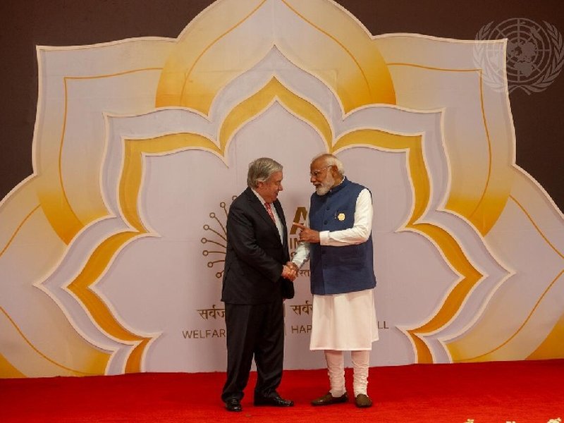 UN chief to visit India for BRICS summit: Spokesperson