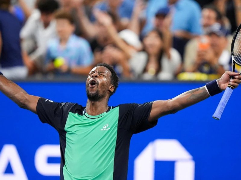 US Open: Monfils celebrates 40th birthday with win in opener  