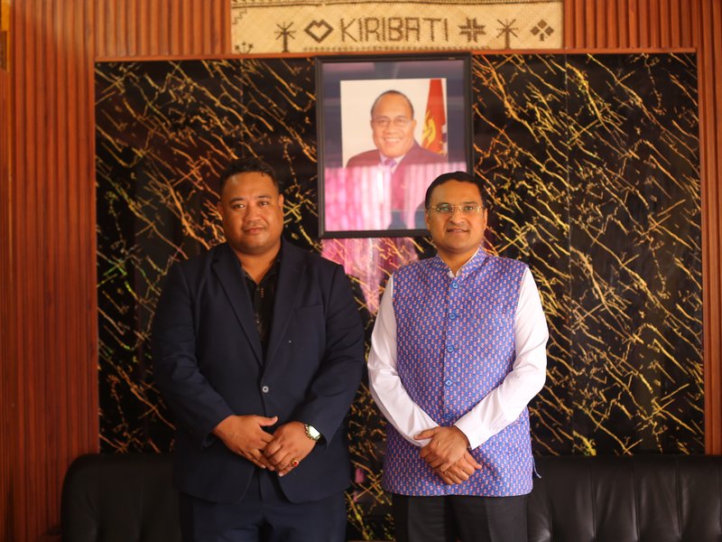 India, Kiribati discuss ways to strengthen bilateral cooperation 