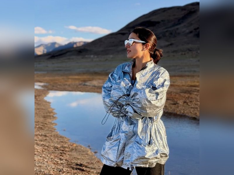 Sara Ali Khan finds her ‘unbound, unbothered, and untamed’ side at Tso Moriri