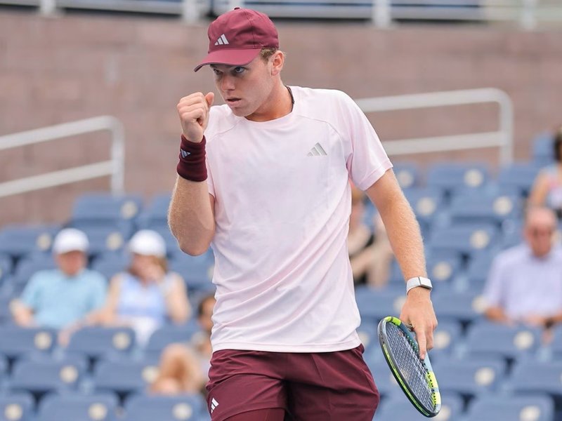 Alex Michelsen topples No. 16 seed Brandon Nakashima in second round of the US Open in New York on Wednesday. Photo credit: US Open