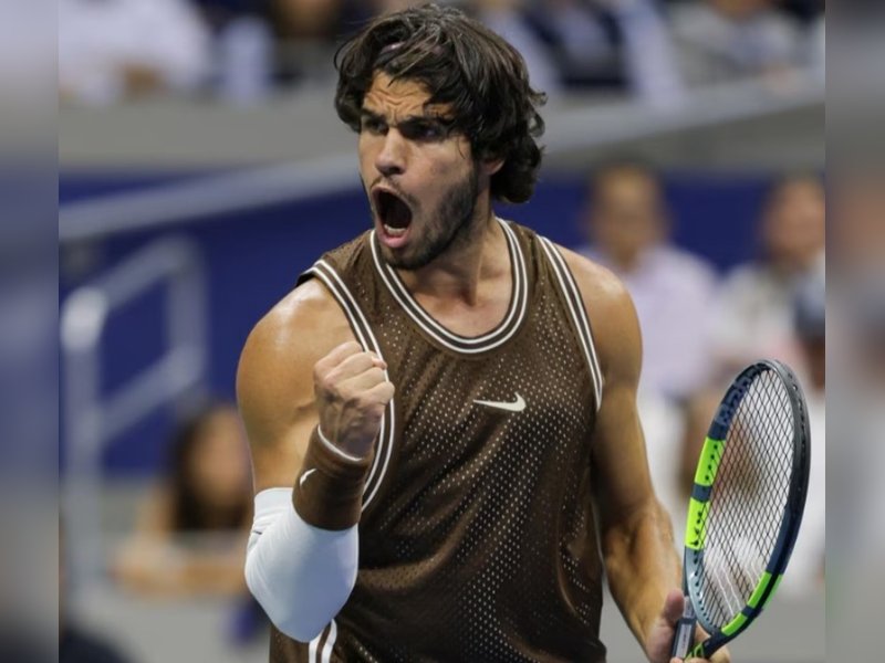 US Open: Alcaraz advances to the third round after dropping first set