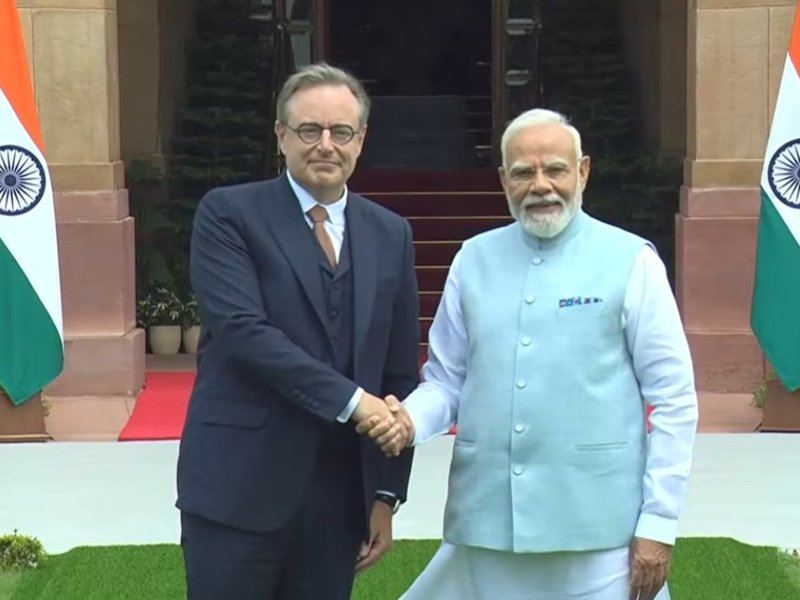 PM Modi, Belgian counterpart Wever hold bilateral talks at Hyderabad House