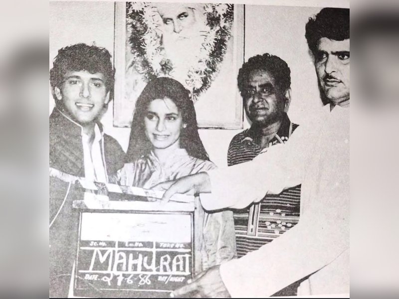 Raza Murad shares rare pic of young Govinda and Neelam Kothari from ‘Farz Ki Jung’ muhurat shot 