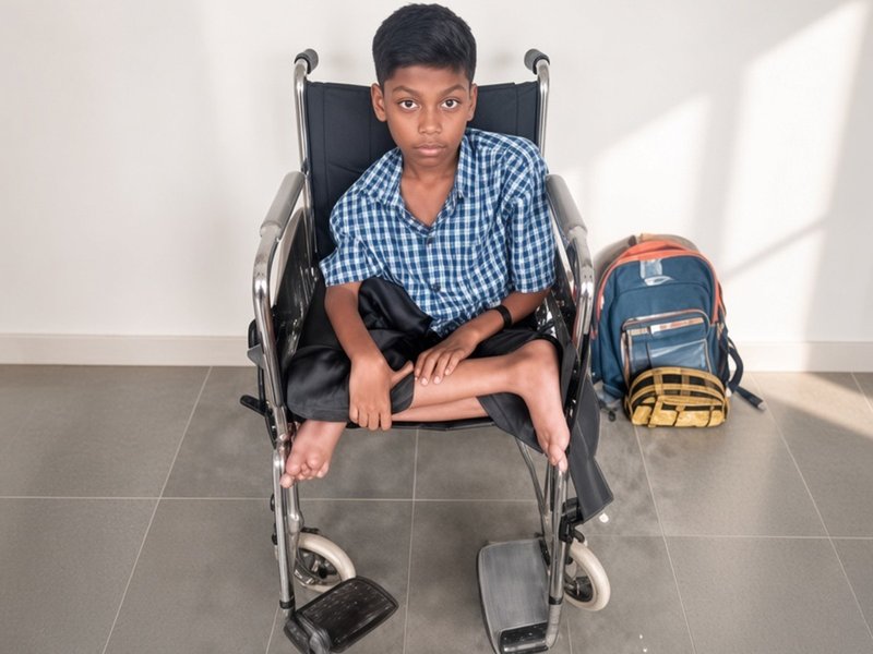 ऑटो ड्राइवर के बेटे ने आईआईटी-मद्रास में बनाई जगह, 90 प्रतिशत रीढ़ की हड्डी की विकलांगता और सेरेब्रल पाल्सी से पीड़ित 