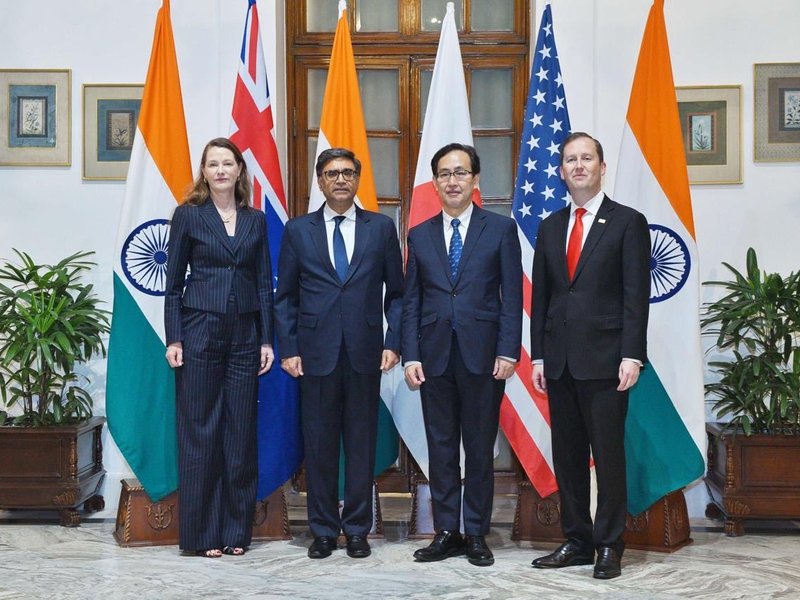 India hosts Quad sherpas meeting, reviews progress across key pillars