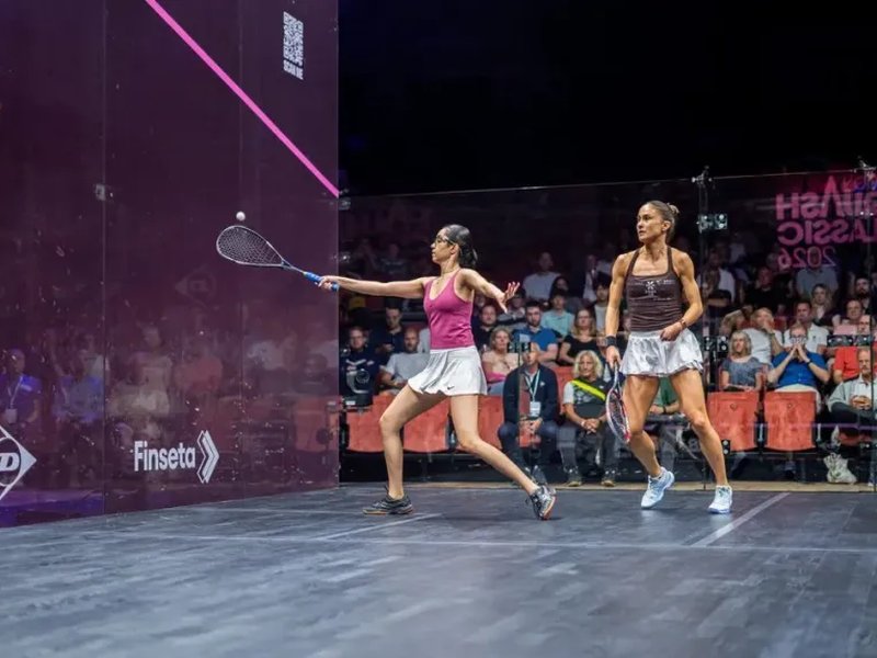 Anahat Singh in quarterfinals, to meet Malaysia's Sivasangari Subramaniam in the next round of the London Squash Classic at the Ally Pally in London on Thursday. Photo credit: 
