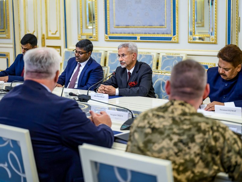 Talks ongoing with Ukrainian govt to secure release of Indian national in custody: MEA (File image)