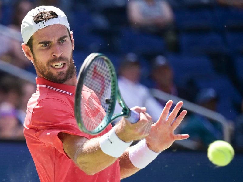 Karen Khachanov sends third seed Felix Auger-Aliassime packing in the second round at the US Open in New York on Thursday. Photo credit: USLTA