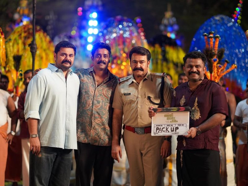 Mohanlal's 'Athimanoharam' shooting wrapped up! (Photo: Ashiq Usman/Instagram)