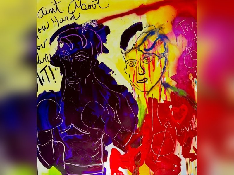 Sylvester Stallone gets back to painting after busy summer with ‘Tulsa King’ and memoir