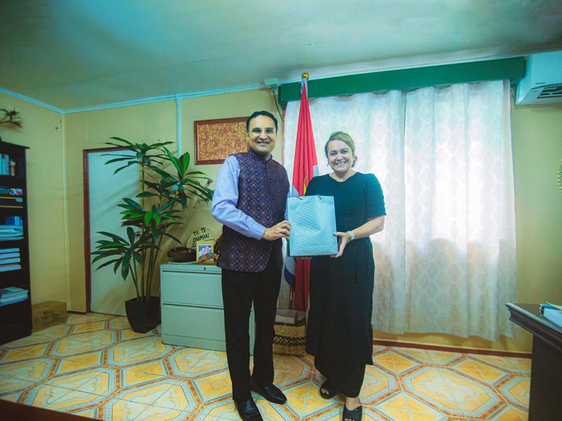 India, Kiribati discuss women's empowerment, inclusive growth and strengthening cooperation 