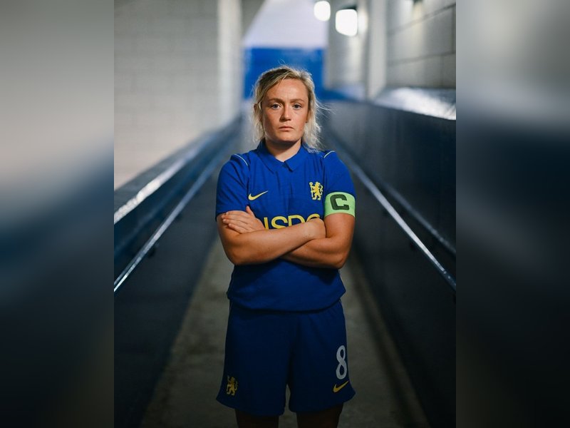 Erin Cuthbert named captain of Chelsea women's team. Photo credit: @Chelsea FC Women/x