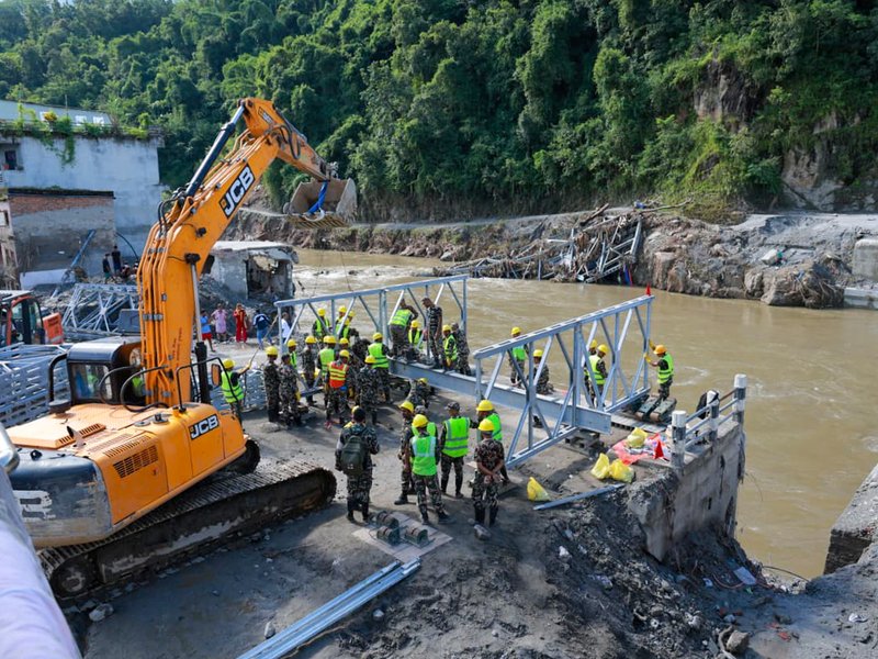 Nepal's President urges global climate action after deadly floods