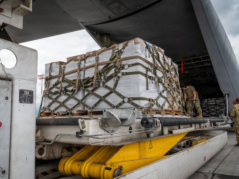 US military provides humanitarian aid to Nepal flash flood victims