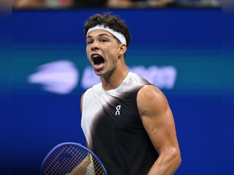 US Open: Shelton survives Shapovalov test, Tiafoe sets up Medvedev showdown