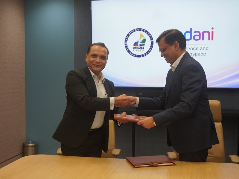 Adani Defence, Indo-Russian Rifles sign 5-year ammunition supply pact for AK-203 assault rifle
