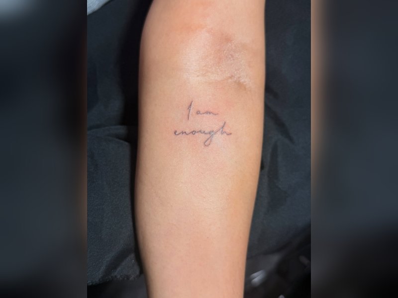 Jasmine Bhasin shares the story behind her first tattoo: I am enough
