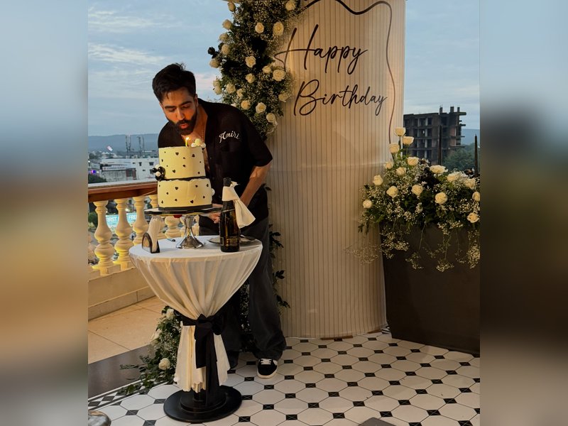 Harrdy Sandhu gives an inside peek into his intimate birthday celebration